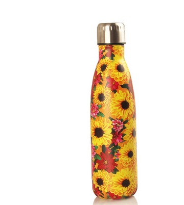 Floral Water Bottle
