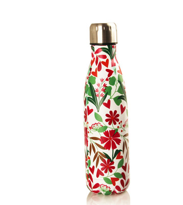 Floral Water Bottle