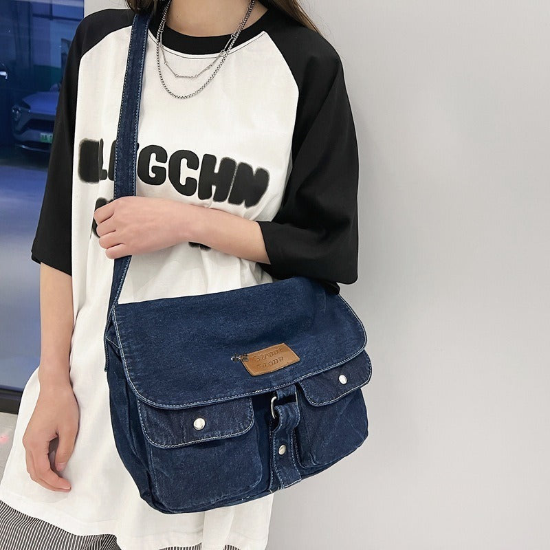 Countryside Denim Shoulder Bag